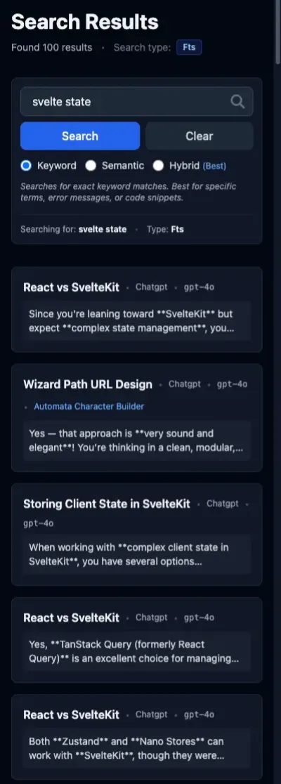 Keyword search results for the query "svelte state"